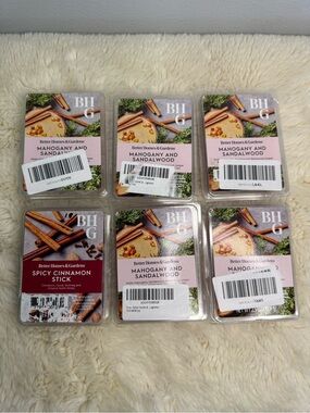 Better Homes & Gardens Mahogany/Sandalwood and Spicy Cinnamon Wax Melts